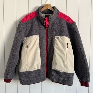 Figs Sherpa Full Zip Jacket